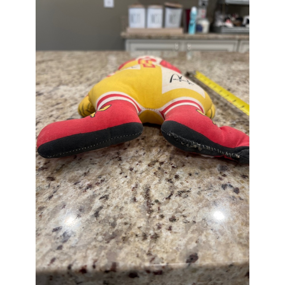 Vintage McDonald's Ronald McDonald Plush Cloth Doll 13 Inch Collectible Toy - Picture 3 of 4